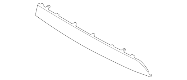 Genuine BMW Grille Molding - 51118081614