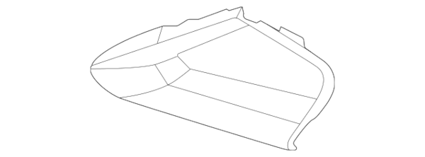 Genuine BMW Bumper Cover Spacer Panel - 51119463087