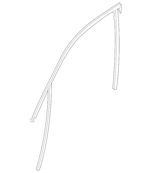 Genuine BMW Window Channel - 51337393425