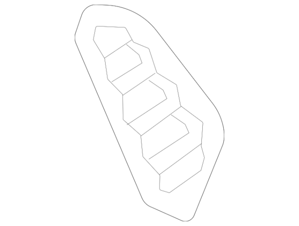 Genuine BMW Dashboard Air Vent - 51456823160