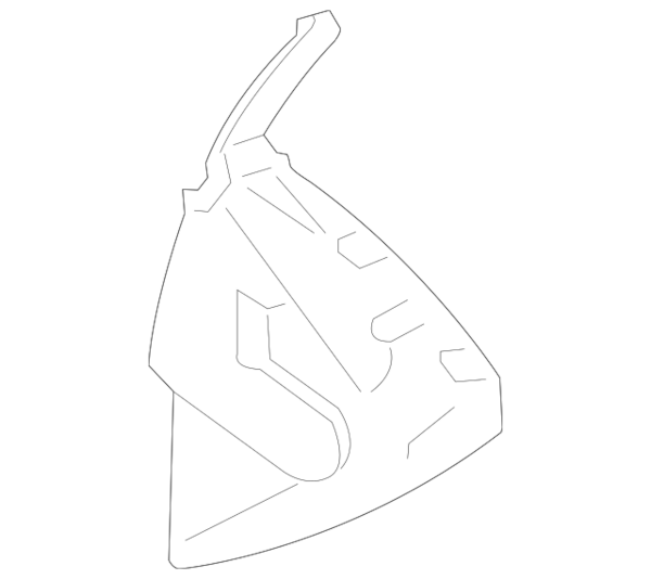 Genuine BMW Instrument Panel Side Cover - 51459891799