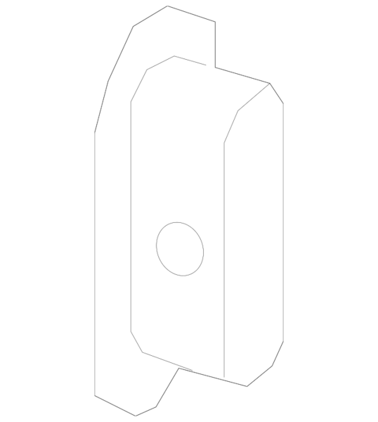 Genuine BMW Body C-Pillar Trim Panel Cap - 51477381117