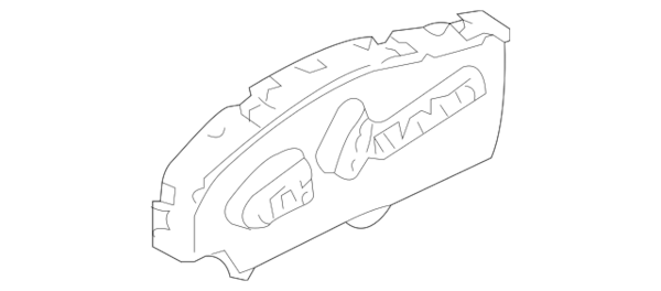 Genuine BMW Power Seat Switch - 52108255377