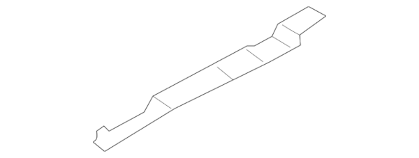 Genuine BMW Catalytic Converter Heat Shield - 51487424927