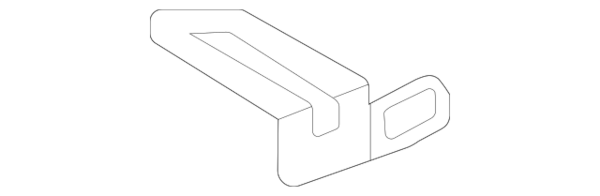 Genuine BMW Folding Seat Lock Striker - 52207449453