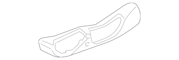 Genuine BMW Seat Switch Panel - 52109128768