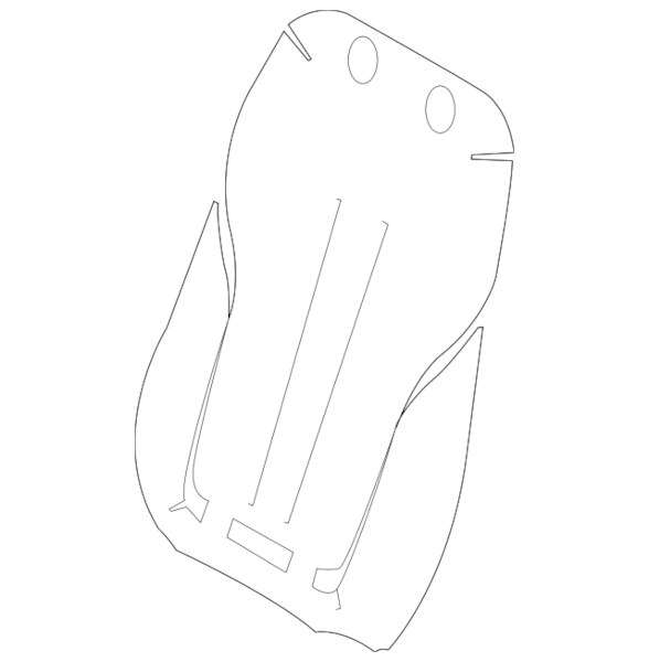 Genuine BMW Seat Heater Pad - 52107320373