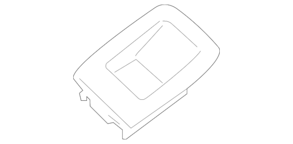 Genuine BMW Door Window Switch Bezel - 51417438587