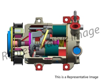 Klimakompressor VALEO 699498 für Dacia