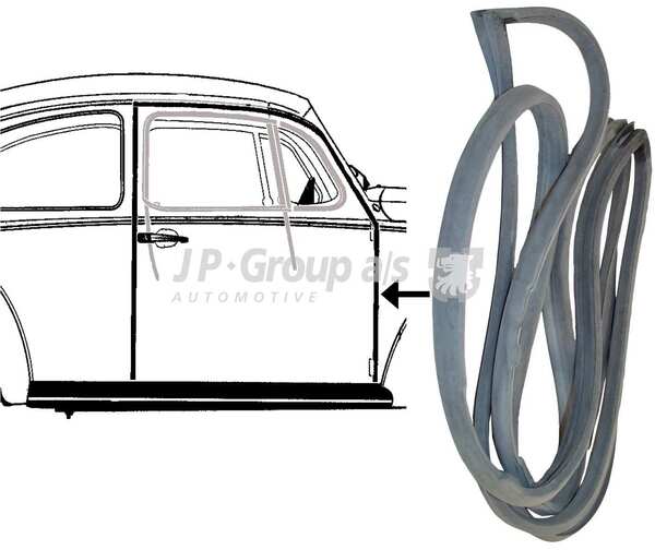 Dansk Volkswagen Door Seal - 8185700280