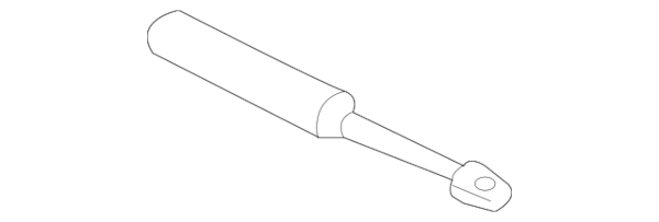 Genuine Mercedes Convertible Top Cover Lift Support - 2307900079