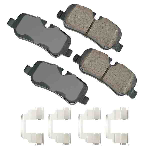 Akebono Land Rover Disc Brake Pad Set - EUR1099A