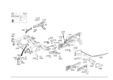 Genuine Mercedes Suspension Subframe Crossmember - 1663302200 - Modded ...