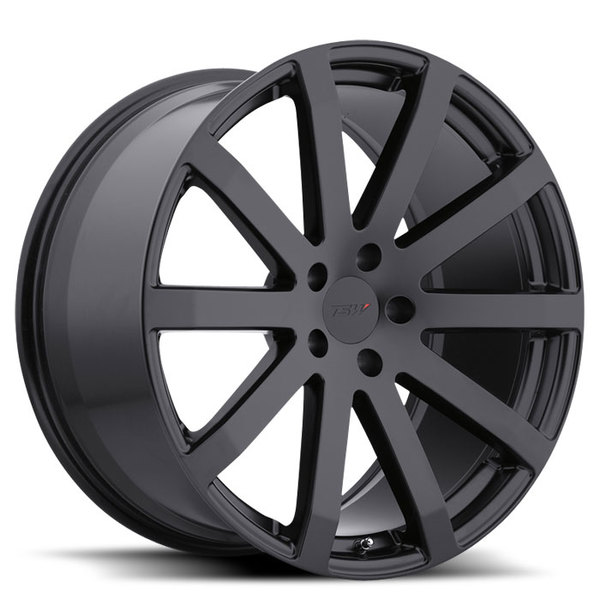 19X8 TSW Brooklands Wheels - Matte Black (5X112/45/57.1)