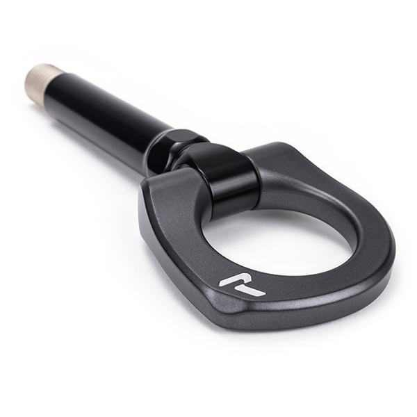 Raceseng Tug Tow Hook - Front - Gray (83-12 BMW 3-Series)