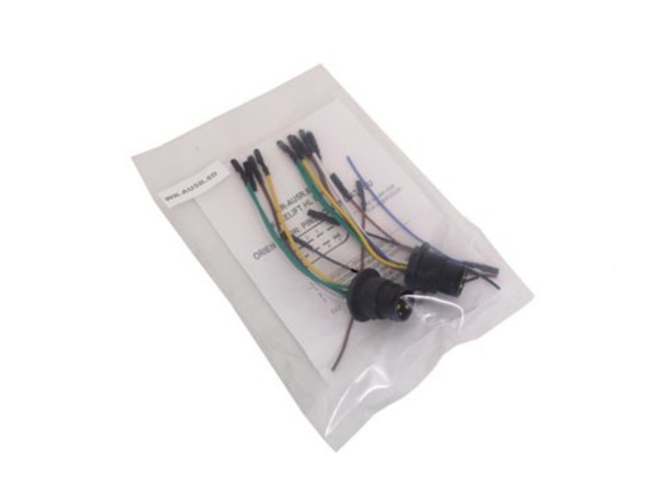 Audi B5 5-pin Round Plug to 8-pin D-connector Conversion Wiring Harness