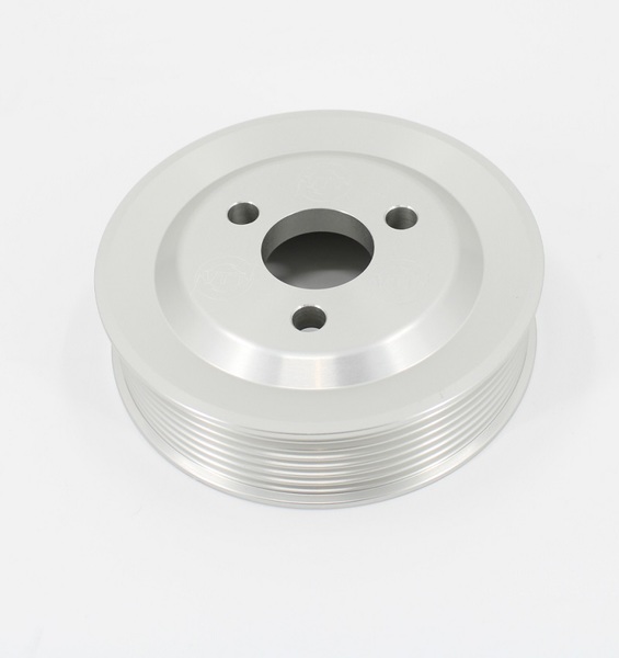 VTT Billet Power Steering Pulley - Clear (BMW N54/N55)