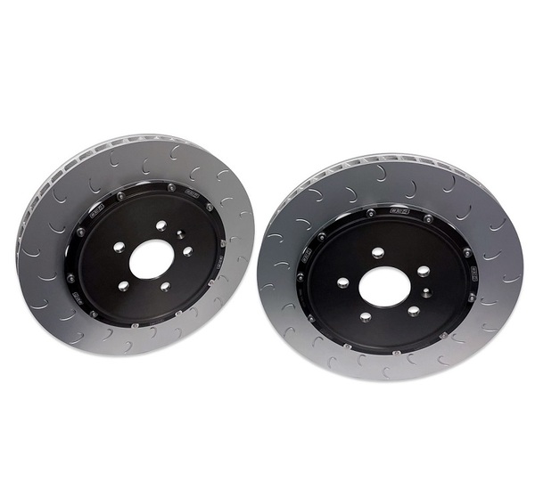 034Motorsport Stage 1 2-Piece 365mm Floating Front Brake Rotor Upgrade Kit (08-15 R8, 13-15 RS5)