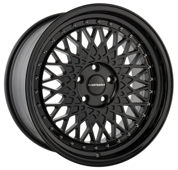 18x9.0 Avant Garde M220 Wheels - Matte Black (5x100/ET30/57.1)