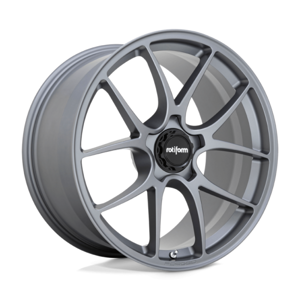 20x9 Rotiform R901 LTN Wheel - Satin Titanium (5x112/ET25/66.56)