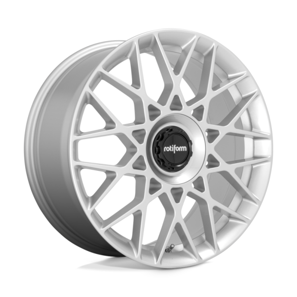 19x8.5 Rotiform R167 BLQ-C Wheel - Silver (5x112/ET45/66.5)