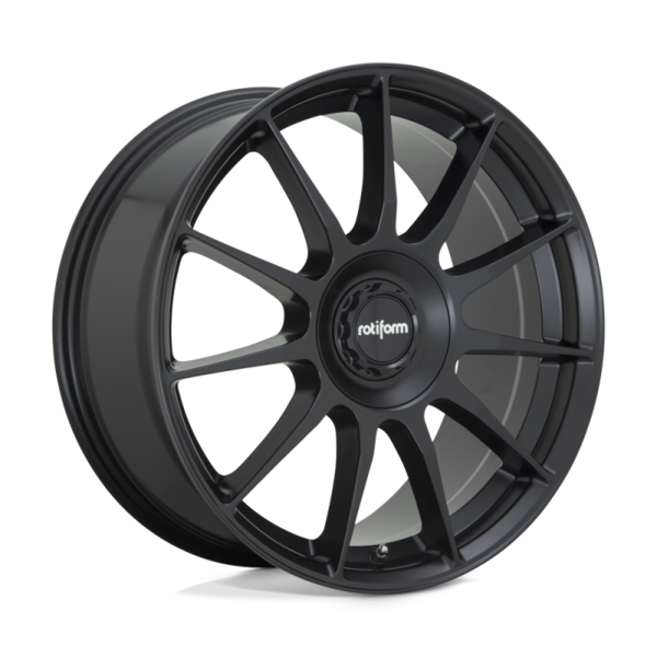 19x8.5 Rotiform R168 DTM Wheel - Satin Black (5x112/ET35/66.56)
