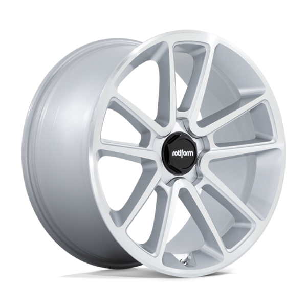 22x12 Rotiform R192 BTL Wheel - Gloss Silver Machined (5x112/ET35/66.56)