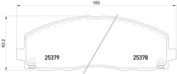Pagid Disc Brake Pad Set - 355020571